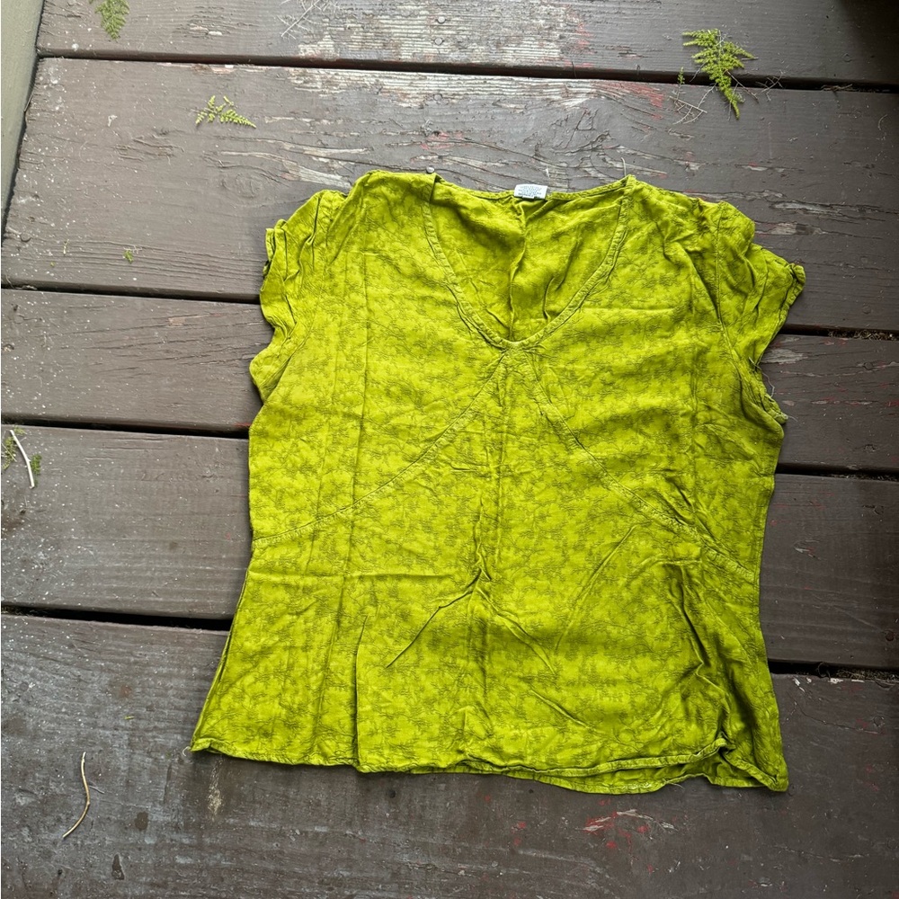 CP Shades Lime Green Blouse